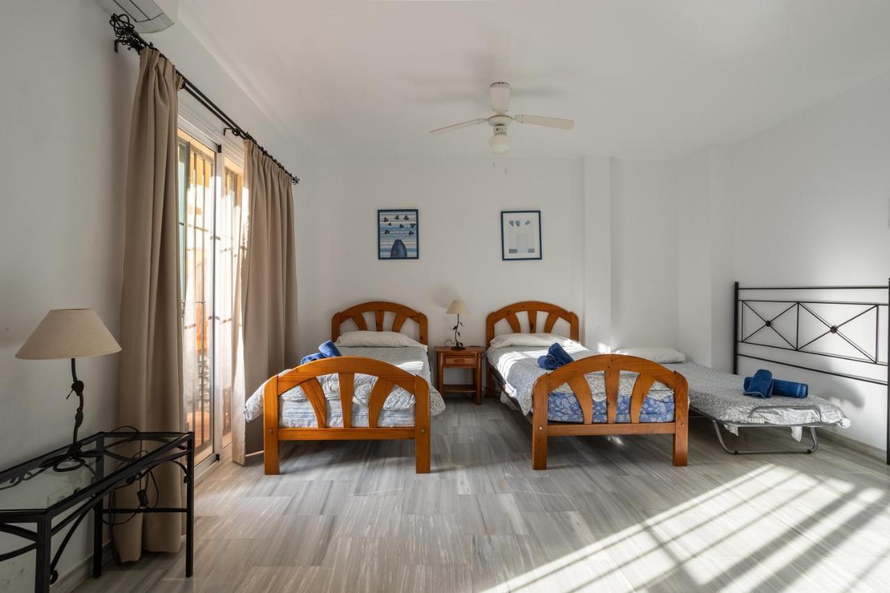 Las Flores 5 - Large Townhouse Nerja Exterior foto